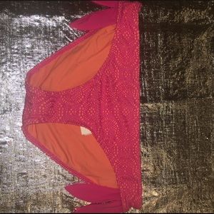 PINK AERIE BIKINI BOTTOMS